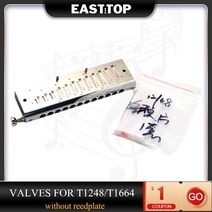 하모니카 미니 리드플레이트 없는 EASTTOP 전문 악기 액세서리, 8.ETP-12