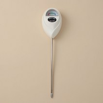 홈가든 토양 수분측정기(화이트) 반영구 토양수분감지