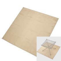화재예방 캠핑 방염포 100X100CM 캠핑방염매트 방염천 방화포