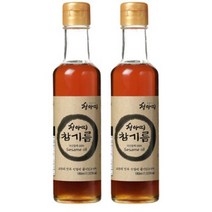 청아띠 국내산 참기름 180ml x 2 포장 답례품 참깨 시골 깨 코스트코, 상세페이지 참조