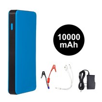 자동차 점프 스타터10000mAh 점프 스타터 보조베터리 휴대용 충전기 시작 장치 5L 비상 자동차 배터리 12V, 01 US plug, 10000mAh