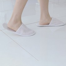 일회용 슬리퍼 실내화 [호텔 여행용 모델하우스 기대용 손님용 1회용 호텔슬리퍼, 고급형