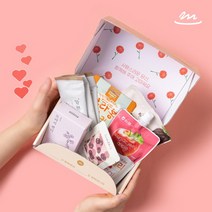 맘마레시피 육아 응원 선물 달달한 사랑을전하는 달리아박스, 2) 달콤한 간식 먹고 활짝 미소 지어요