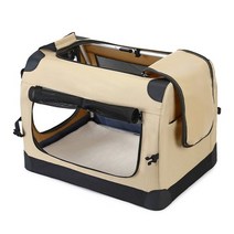 큐큐펫 반려동물 접이식 소프트 켄넬 대형 이동장 82형 (82cm*58cm*58cm)