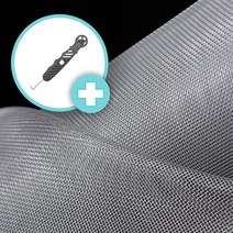 방충망 창문 모기장 현관 롤 미세먼지 셀프 시공 폭 100cm 130cm, O형 고무