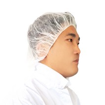 하가소모 일회용 부직포 위생모자 헤어캡 50매, 06 일회용헤어캡 10g (50매,흰색) 라운드형