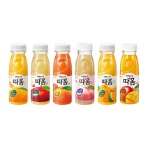 빙그레 따옴 오렌지 사과 자몽 복숭아 천혜향 애플망고 235ml 20개(맛선택), 따옴 천혜향 235ml, 20개