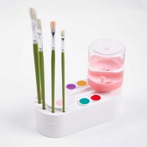 의지몰 2세대 브러쉬린서 미술 물감 붓 세척 물통, 브러쉬린서 2세대 그린, 브러쉬 린서 2세대그린
