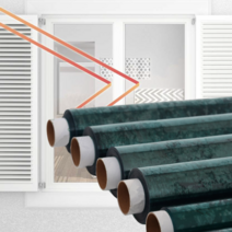 열차단 아파트 베란다 겨울 보온 유리창 창문 단열필름 단열시트 10m, 10미타 3개