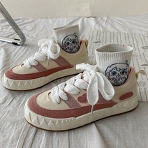 YAPOGI 홍 주 봄 여름 스니커즈 여성 캠퍼스화