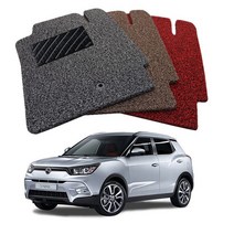 차량놀이방매트 레이차박매트 K8트렁크매트 차박평탄화 승용차차박 4세대카니발매트 티볼리에어 확장형 코일매트20mm, 그레이, 기아