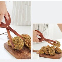 우드 샐러드 빵 스낵 집게 브레드집게 가위모양 홈 베이킹 카페, 상세페이지 참조