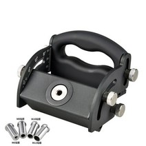 멀티 앵글 포켓 홀 지그 오블 리크 홀 로케이터 드릴링 공구 키트 6/8/10/12mm Dowel Jig 알루미늄 목공 목, 02 Black