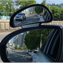차량용 보조 거울 미러 백미러 아반떼MD k5 그랜저IG 더뉴K3 미니쿠퍼 볼보 포터 싼타페TM 투싼 마티즈 캐스퍼 QM5 소나타DN8 그렌져TG 푸조 MQ4 k3, 1개, b19보조미러 실버 운전석낱개