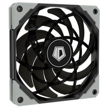 냉각팬ID-냉각 120mm x 15mm 섀시 냉각 팬 PWM 저소음 컴퓨터 케이스 쿨러 환풍기 PC 액세서리, 한개옵션0