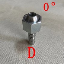 유압 피팅 메트릭 M10-M42 스레드 콘 호스 엔드 오일 파이프 커넥터 홀드 유형 튜브 고압, D_6MM to M12x1.5