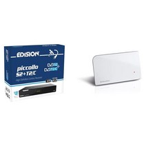 Edision 셋톱박스 Piccollo S2+T2 C 콤보 수신기 H265 Ctt0