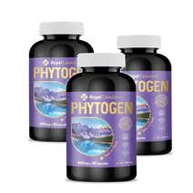 로얄캐네디언 파이토젠 린넨 석류 백수오 대두 추출불 30정 Royal Canadian Phytogen, 3개
