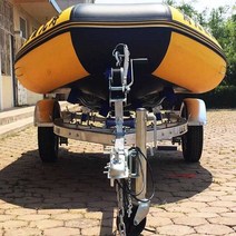 낚시대 양승기 호이스트 선외기 견인볼 보트 수동, 실버