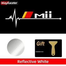 좌석용 반사 비닐 자동차 창 스티커 이비자 큐프라 아로나 Ateca 코르도바 엑세오 레온 미이 타라코 톨레도 아로사 알티아 알함브라, Mii+2 Pieces