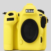 적용하다Nikon D800ED 810 D500 D4 D4S 실리콘 커버 카메라 케이스 적용, D500 옐로우