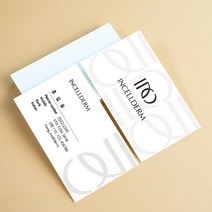 인셀덤명함 보타랩 화장품 영업명함 명암 인쇄 소량명함제작 심플명함 명함인쇄 무료디자인 500매 4종, JH-00045 타입3, (코팅)양면명함500매, 카카오톡
