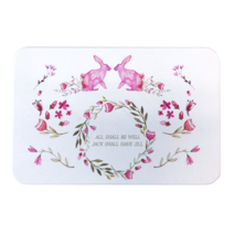 고쿠리 인테리어 규조토 발매트 정품, 1개, 핑크래빗L