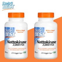 닥터베스트 나토키나제 2000FUs 270식물성캡슐 낫또키나제 낫토키나데 2개