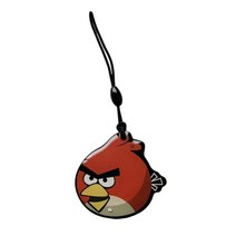1 개 EM4305 T5577 ID 재기록 가능 125Khz 키 Fobs RFID 카드 체인 링 Keyfob 만화 배지 Fob 빈, [29] 보라색