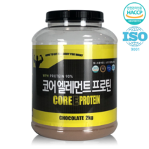 헬스 단백질 보충제 엘레먼트 프로틴 2KG, 4개, 쉐이크컵 4개