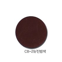 현진아트 CB단면칼라우드락 5T 6X9 CB-29 진밤색 장/1 114458, 1개
