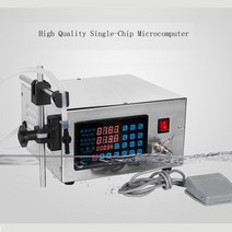 액상 충진기 액체 충전기 반자동 CNC 액체 병 충전 기계 5-3500ml 디지털 제어 정량 우유 디스펜서 페달, 01 5ml-3500ml_02 220V