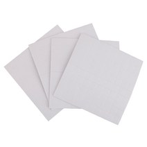 폼포드 폼보드 하드보드지 400 pcs 양면 흰색 폼 테이프 강력한 패드 장착 접착 스티커 광장