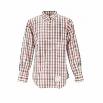톰브라운 명품THOM BROWNE 22년 RWB 탭 체크 포플린 셔츠 MWL001A 07877 960 DM TMG2507 10 1 670016545