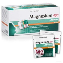 Sanct Bernhard Magnesium Direct Powder 쌍트베른하르트 독일 마그네슘 400 20개월분 60포
