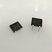 브릿지다이오드 DB107 DB107S 정류기 리액터 1A/1000V DIP-4 SOP-4, DB107 (DIP-4), 1개