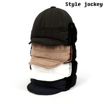 스타일자키 패딩 방한모자 공군모자