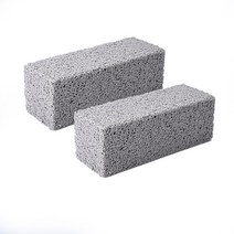 고기불판 가정용 솥뚜껑 기름안튀는 주물팬불판1/2Pcs 바베큐 그릴 청소 벽돌 블록 돌 경석 랙 도구, 02 2pcs