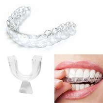 2pcs eva 치아 보호기 마우스 가드 나이트 가드 입 트레이 중지 bruxism