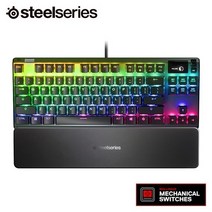 스틸시리즈 유선 기계식 미니키보드 Apex 7 TKL 에이펙스 이도컴퍼니 정품 적축 블랙 USB, 상세페이지 참조, 상세페이지 참조, 상세페이지 참조