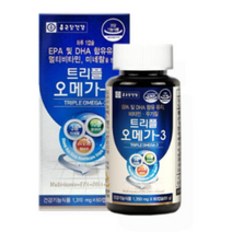 종근당건강 트리플 오메가3 60캡슐 6개