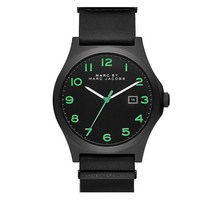 [해외]명품마크제이콥스시계 Marc by Marc Jacobs Mens MBM5062 Jimmy Black Leather Watch NWT.