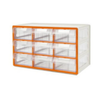 시스맥스 시스템 멀티박스 9단 57009, ORANGE