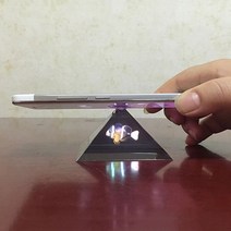 캠핑 빔프로젝터 실외 나만의 영화관 3d 홀로그램 피라미드 디스플레이 프로젝터 비디오, 처럼