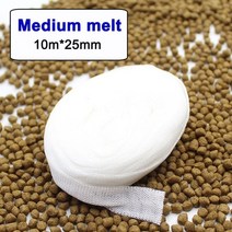 낚시용품 물고기 도구 장비10m carp 낚시 미끼 보일리 가방 수용성 pva 메쉬, 25-중간 용융
