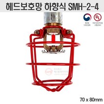 헤드보호망 하향식 적색코팅 볼트체결 SMH-2-4 UL인증