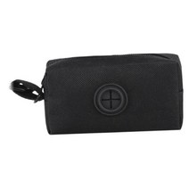 강아지 간식 가방 벨트 파우치 dog poop bag holder storage bag, 검은색