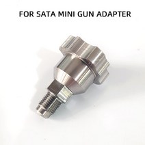 분무기 페인트 소독기 스프레이건 후끼 분사기 Sui테이블 For Sata Debilibiss Spray Gun Adapter Quick Connector M11X15 M10X1mm, 옵션01 1 pcs M10
