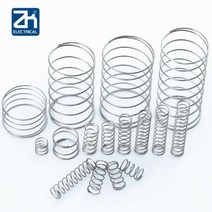 스테인레스 스틸 스프링 304 su 와이어 직경 1.0mm y형 로터 리턴 10 개, 10mm, 50mm