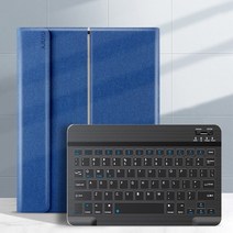 레노버 탭 M10 플러스 3 세대 10.61 인치 무선 블루투스 키보드 Xiaoxin 패드 2022 가죽 커버, 01 M10 Plus 3rd 10.6, 01 네이비 블루
